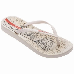 Beige Women's Ipanema Anatomic Temas XI Flip Flops | GIBZTD-789