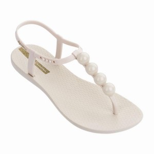 Beige Women's Ipanema Class Glam II Sandals | UBQWOJ-587