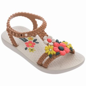 Beige / Brown Baby Ipanema VI Sandals | KYUXIQ-869