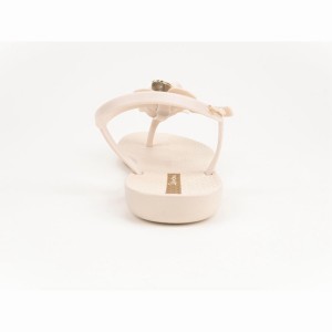 Beige / Gold Women's Ipanema Floret Sandals | HWQMSF-804