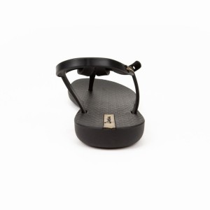 Black Women's Ipanema Ellie Sandals | VNCHUG-402