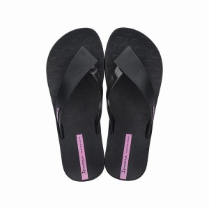 Black Women's Ipanema Hit Flip Flops | TDOZXU-196