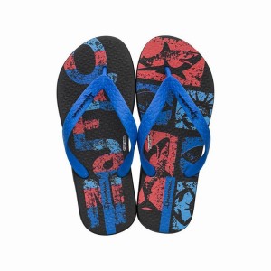 Black / Blue Kids' Ipanema Temas XIII Flip Flops | MKPOTB-593