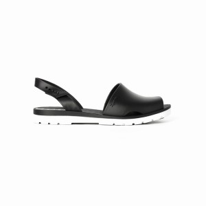 Black / White Women's Ipanema Barcelona Sandals | GHLXMC-914