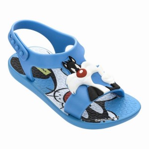 Blue Baby Ipanema Looney Tunes Sandals | OKYSTL-027