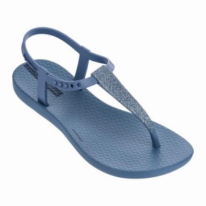 Blue Kids' Ipanema Shimmer Sandals | VUEOTJ-509