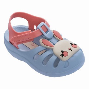 Blue / Pink Baby Ipanema Summer VII Sandals | KPNXJA-047