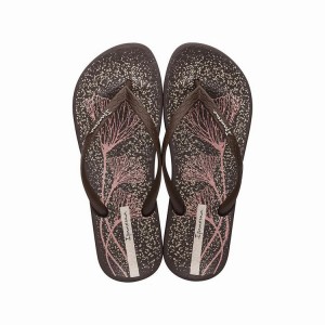 Brown Women's Ipanema Anatomic Temas XI Flip Flops | NTCDRQ-463