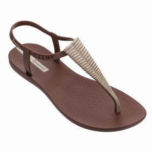 Brown Women's Ipanema Class Glam III Sandals | KSWCUN-638