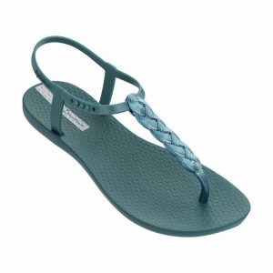 Green Women's Ipanema Charm VI Wave Sandals | ZEAROC-247