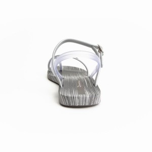 Grey / Silver Women's Ipanema Suzi Print Sandals | JDBEIF-974