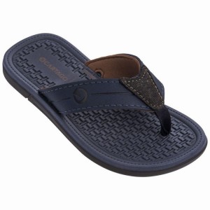 Navy Kids' Ipanema Mali X Flip Flops | ATLZYG-653