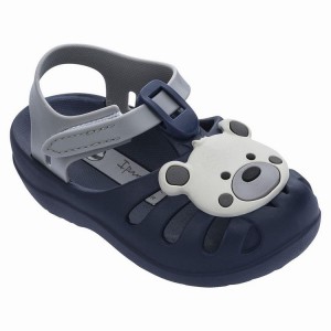 Navy / Grey Baby Ipanema Summer VII Sandals | URHCVG-276