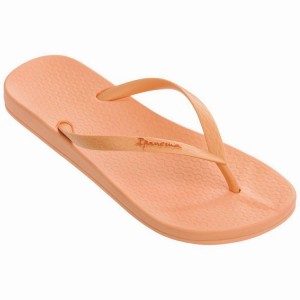 Orange Women's Ipanema Anatomic Tan Colors Flip Flops | HFKYES-507