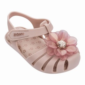 Pink Baby Ipanema Zaxy Flower II Sandals | SCJRVA-915