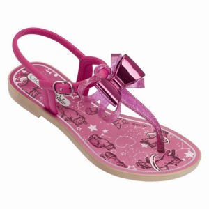 Pink Kids' Ipanema Bela III Sandals | UKPFVR-120