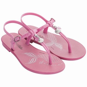 Pink Kids' Ipanema Cacau Sereia Sandals | HSJDRU-093