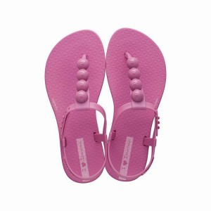 Pink Kids' Ipanema Class Glam Sandals | AXIYCF-523