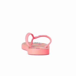 Pink Kids' Ipanema Tropics Flip Flops | ESHKLW-375