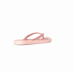 Pink Women's Ipanema Ana Hibiscus Flip Flops | KDBCSV-792