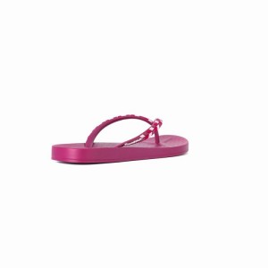 Pink Women's Ipanema Ana Lovely X Flip Flops | XTRFVO-967