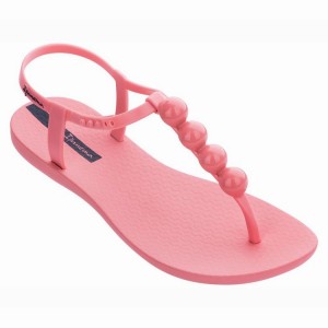 Pink Women's Ipanema Pearl Sandals | FTNAXC-837