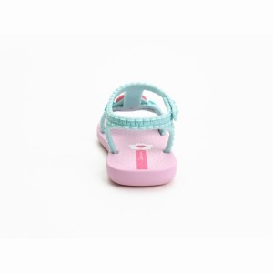 Pink / Green Baby Ipanema Buggy Sandals | DBPEWM-067