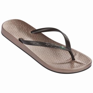 Pink / Grey Women's Ipanema Anatomic Brilliant III Flip Flops | GOAWLJ-768