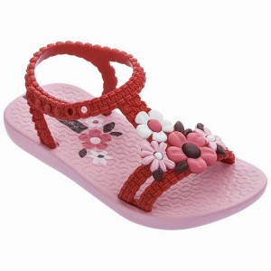 Pink / Red Baby Ipanema VI Sandals | YUNDCR-401