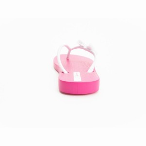 Pink / White Kids' Ipanema Glitter IV Flip Flops | GDVYHS-945