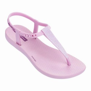 Purple Kids' Ipanema Shimmer Sandals | YHEVQX-108