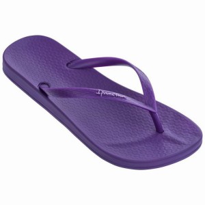 Purple Women's Ipanema Anatomic Tan Colors Flip Flops | DVJEUR-917