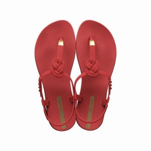 Red Women's Ipanema Class Glam II Sandals | ELPMRC-293