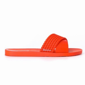 Red Women's Ipanema Street Sandals | REPVJD-175