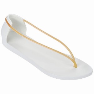 White / Orange Women's Ipanema Philippe Starck Thing N Sandals | SYKURV-502