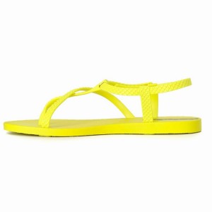 Yellow Women's Ipanema Aphrodite Sandals | EXCKZJ-693