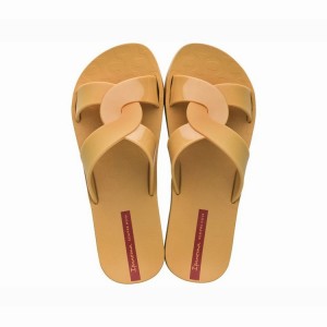 Yellow Women's Ipanema Feel Slides | TDENZX-914