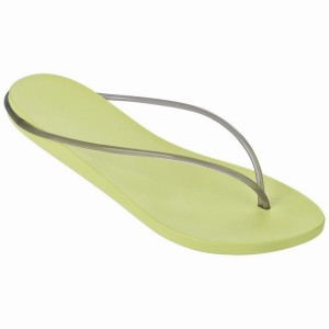 Yellow / Grey Women's Ipanema Philippe Starck Thing M Flip Flops | MDVZCB-509