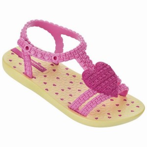 Yellow / Pink Baby Ipanema My First Sandals | OZNAKH-318