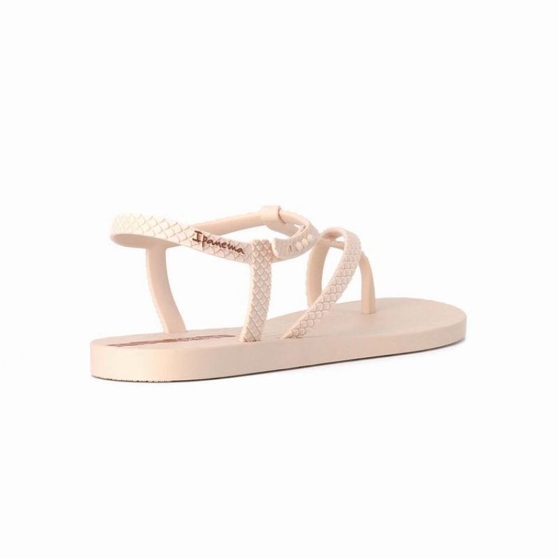 Beige Women's Ipanema Aphrodite Sandals | VJDPCA-840