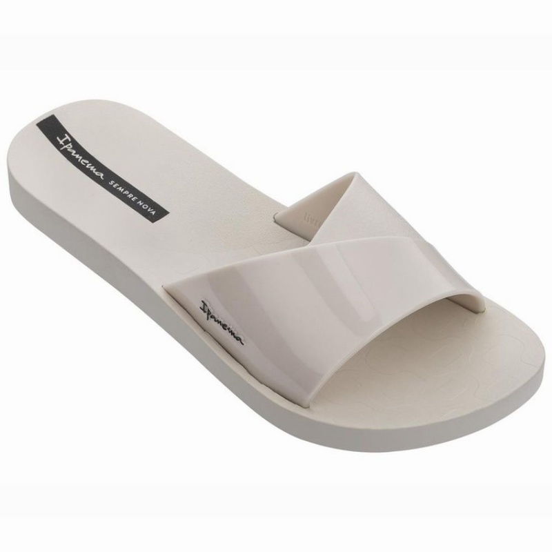 Beige Women's Ipanema Fresh Slides | QNHVFI-521