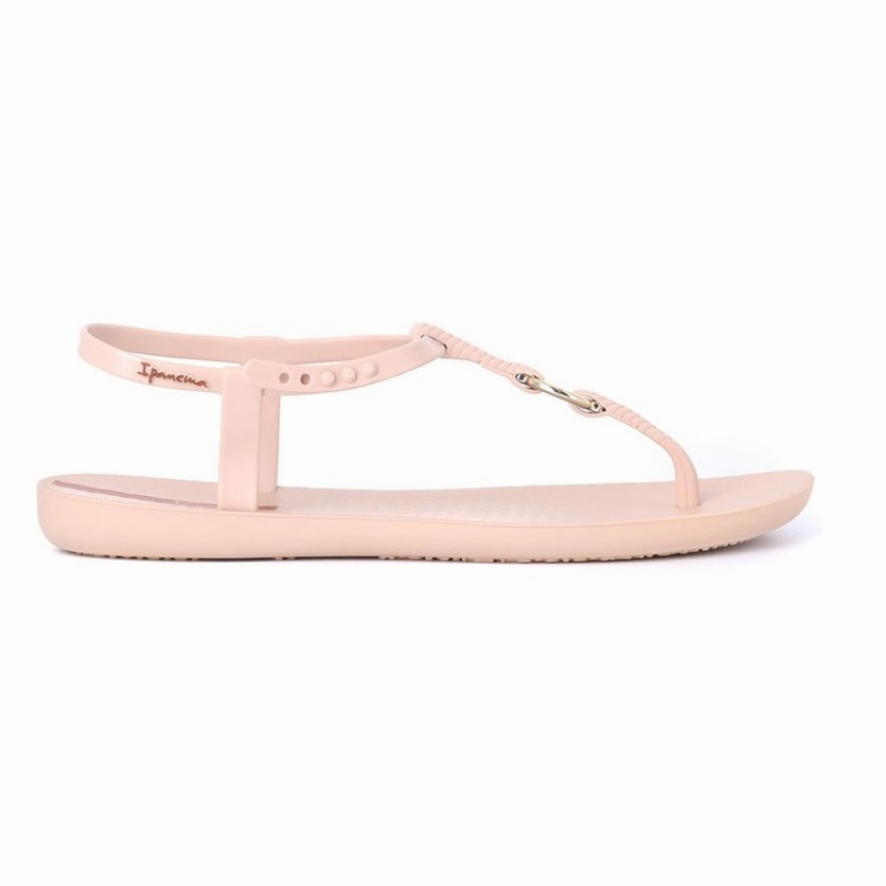 Beige Women's Ipanema Link Sandals | USZBKL-528