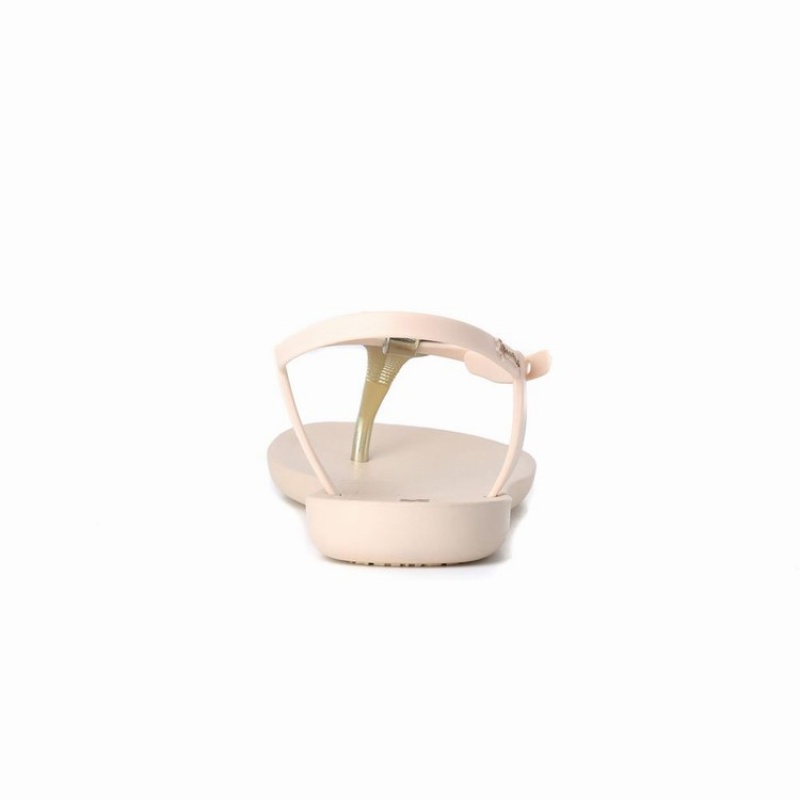 Beige / Gold Women's Ipanema Ribba Sandals | DFWZIC-342