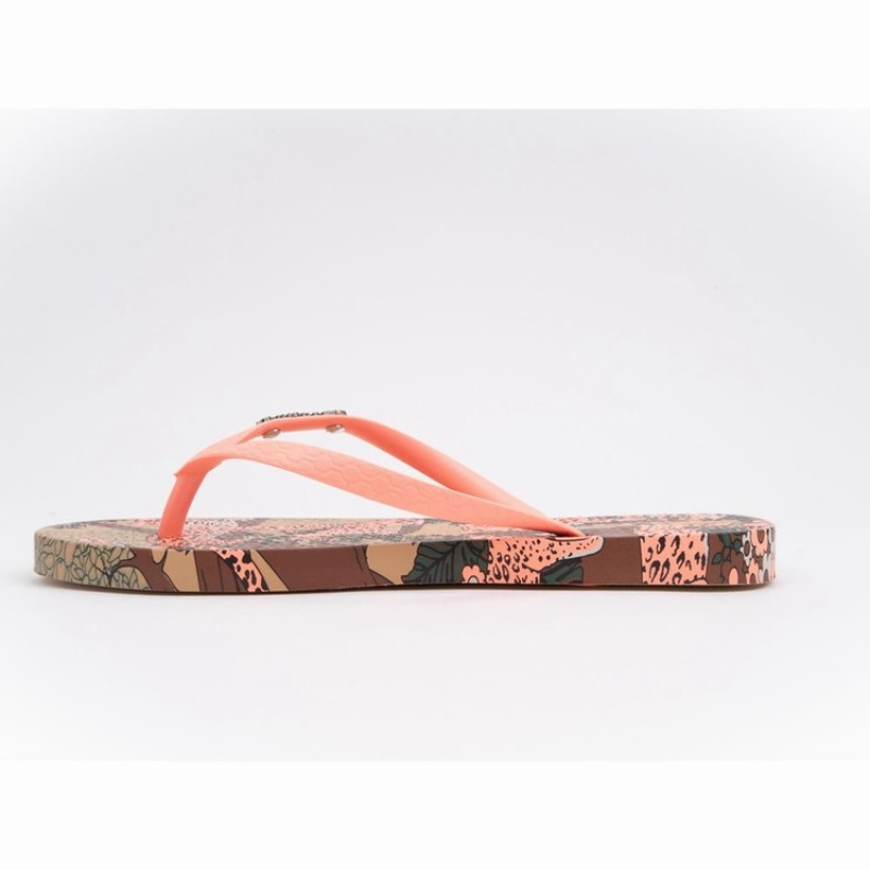 Beige / Pink Women's Ipanema Pop Flip Flops | URSXLZ-236