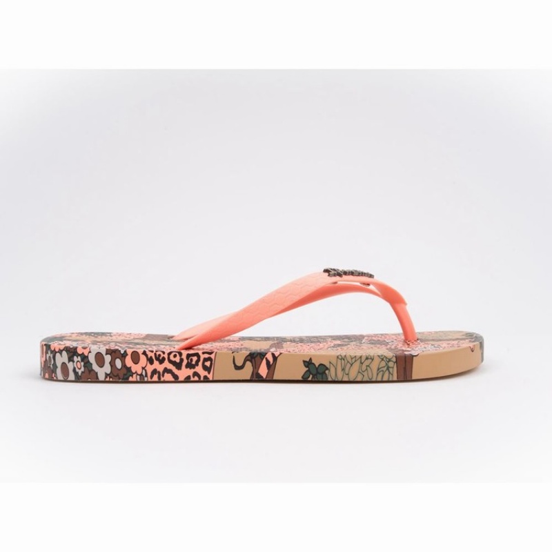 Beige / Pink Women's Ipanema Pop Flip Flops | URSXLZ-236