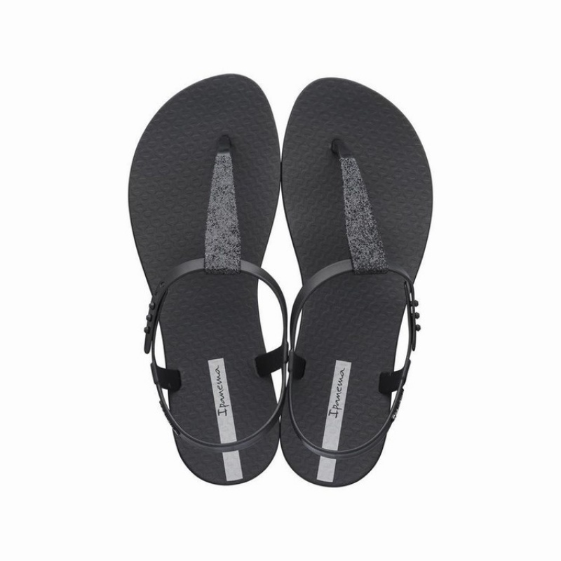 Black Women\'s Ipanema Class Pop II Sandals | FAVKXI-261