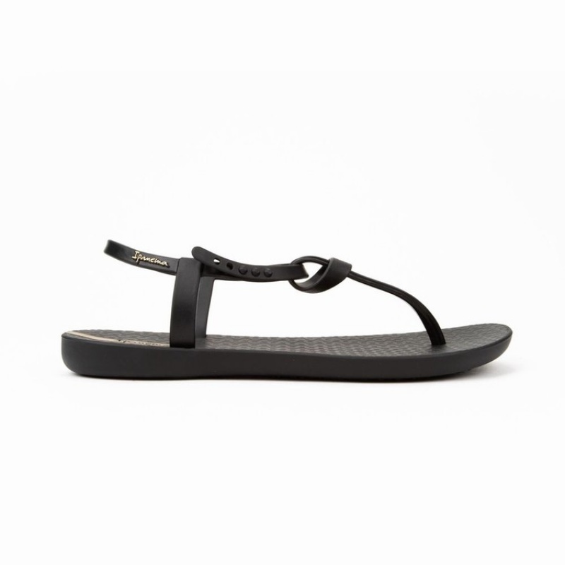 Black Women's Ipanema Ellie Sandals | VNCHUG-402