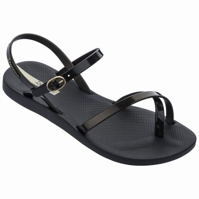 Black Women\'s Ipanema Fashion VIII Sandals | RJPZVW-254