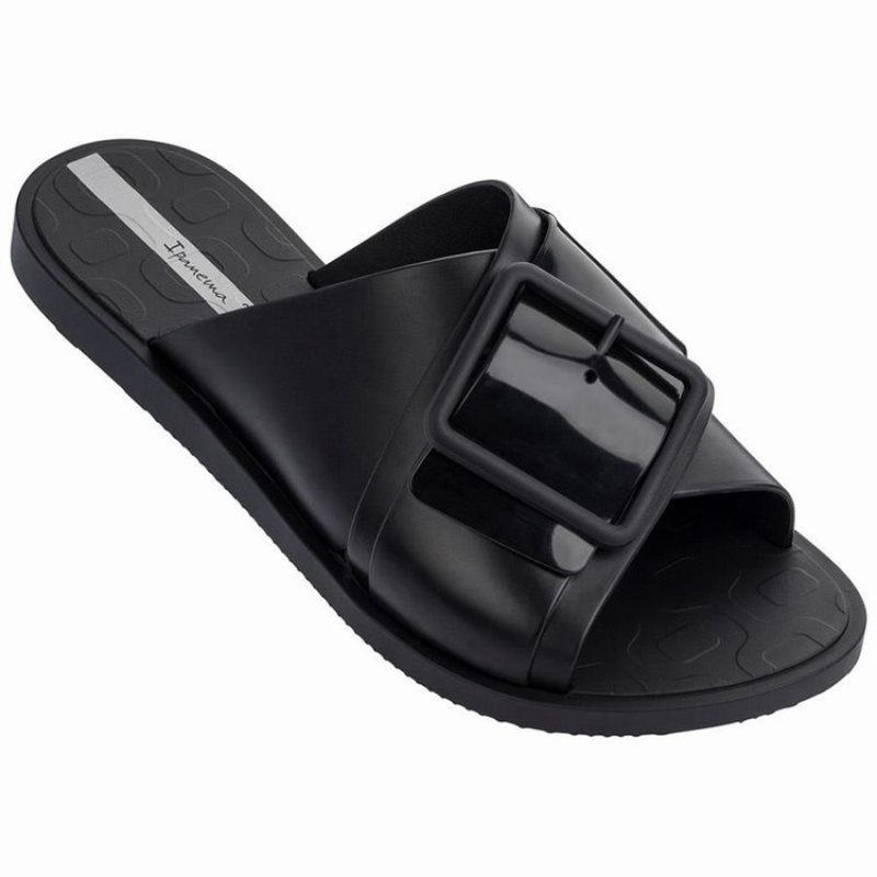 Black Women's Ipanema Free Sandals | EXYSVO-078