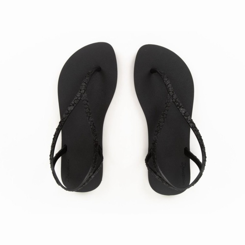 Black Women\'s Ipanema Jo Sandals | JXUKWE-125